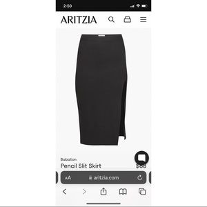 Babaton, pencil, midi, skirt, never worn